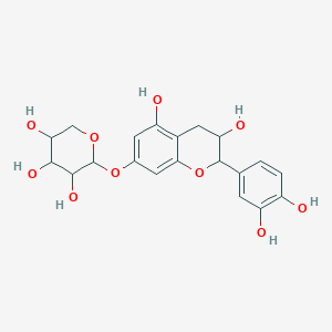 molecular formula C20H22O10 B198087 Catechin 7-xyloside CAS No. 42830-48-8
