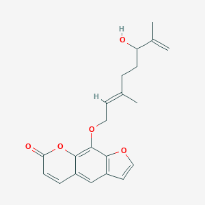 molecular formula C21H22O5 B198088 Lansiumarin C CAS No. 205115-75-9