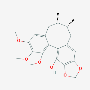 molecular formula C22H26O6 B198098 五味子素 M2 CAS No. 82425-45-4
