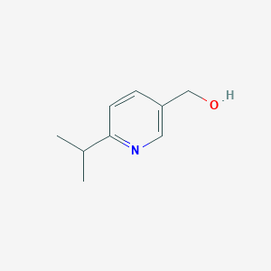 molecular formula C9H13NO B019830 (6-Isopropylpyridin-3-yl)methanol CAS No. 107756-02-5