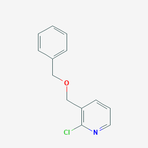 molecular formula C13H12ClNO B019845 3-(Benzyloxy)-2-chloropyridine CAS No. 108082-72-0