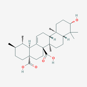 molecular formula C30H46O5 B198537 Quinovic acid CAS No. 465-74-7