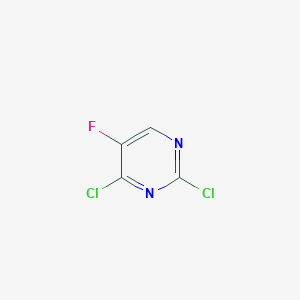 molecular formula C4HCl2FN2 B019854 2,4-二氯-5-氟嘧啶 CAS No. 2927-71-1