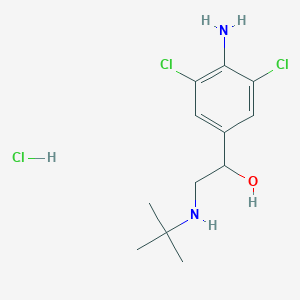 molecular formula C12H19Cl3N2O B019862 Clenbuterol Hydrochloride CAS No. 21898-19-1