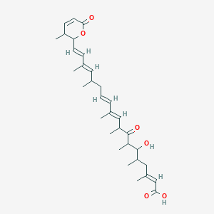 molecular formula C32H46O6 B019865 Leptomycin A CAS No. 87081-36-5