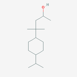 molecular formula C15H30O B019866 4-Isopropyl-alpha,gamma,gamma-trimethylcyclohexanepropanol CAS No. 101896-23-5
