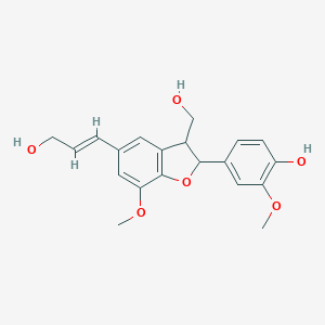 molecular formula C20H22O6 B198780 Dehydrodiconiferyl alcohol CAS No. 4263-87-0