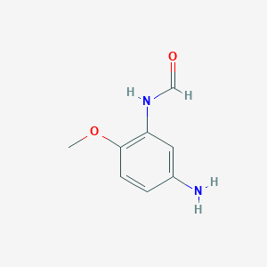 molecular formula C8H10N2O2 B019879 2-Methoxy-5-aminoformanilide CAS No. 78939-34-1