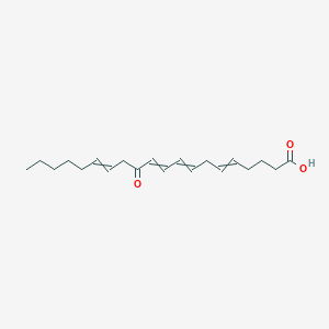 molecular formula C20H30O3 B019885 12-oxo-ETE CAS No. 108437-64-5