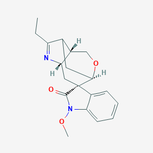 molecular formula C19H22N2O3 B199024 Humantenmine CAS No. 82354-38-9