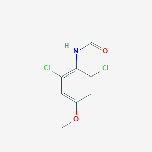 molecular formula C9H9Cl2NO2 B019903 N-(2,6-dichloro-4-methoxyphenyl)acetamide CAS No. 136099-55-3