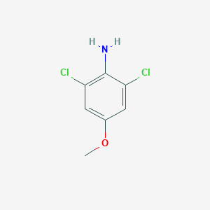 molecular formula C7H7Cl2NO B019904 2,6-二氯-4-甲氧基苯胺 CAS No. 6480-66-6