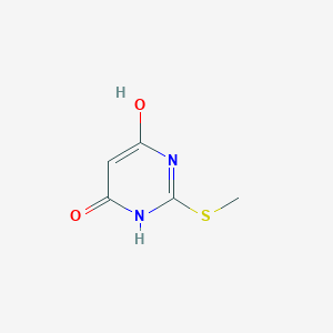 molecular formula C5H6N2O2S B019918 4,6-Dihydroxy-2-methylthiopyrimidine CAS No. 1979-98-2