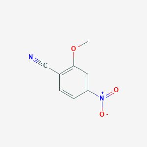molecular formula C8H6N2O3 B019921 2-Methoxy-4-nitrobenzonitrile CAS No. 101084-96-2