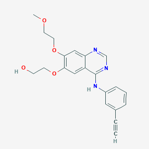 molecular formula C21H21N3O4 B019939 Desmethyl Erlotinib CAS No. 183321-86-0