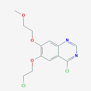4-Chloro-6-(2-chloroethoxy)-7-(2-methoxyethoxy)quinazoline