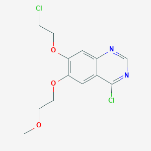 4-Chloro-7-(2-chloroethoxy)-6-(2-methoxyethoxy)quinazoline
