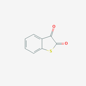 molecular formula C8H4O2S B019949 Benzo[b]thiophene-2,3-dione CAS No. 493-57-2