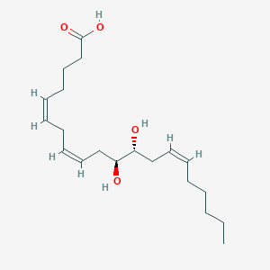 5,8,14-Eicosatrienoic acid, 11,12-dihydroxy-, (5Z,8Z,14Z)-