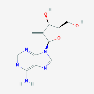 molecular formula C11H13N5O3 B019970 2'-Deoxy-2'-methyleneadenosine CAS No. 104409-41-8
