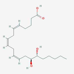 5,8,11-Eicosatrienoic acid, 14,15-dihydroxy-, (5Z,8Z,11Z)-