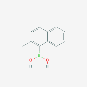 molecular formula C11H11BO2 B019974 (2-methylnaphthalen-1-yl)boronic Acid CAS No. 103989-84-0