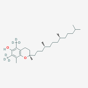 (2R)-2,8-dimethyl-5,7-bis(trideuteriomethyl)-2-[(4R,8R)-4,8,12-trimethyltridecyl]-3,4-dihydrochromen-6-ol