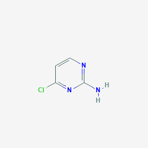 molecular formula C4H4ClN3 B019991 2-Amino-4-chloropyrimidine CAS No. 3993-78-0
