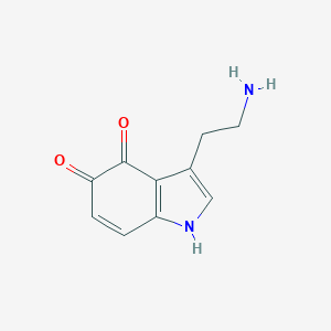 molecular formula C10H10N2O2 B020000 Tryptamine-4,5-dione CAS No. 108560-71-0
