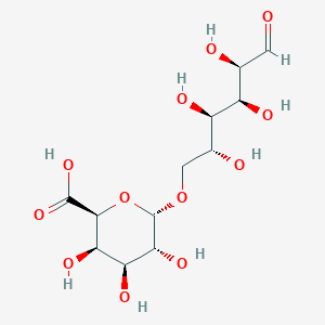 molecular formula C12H20O12 B020001 Melibiouronic acid CAS No. 109280-58-2