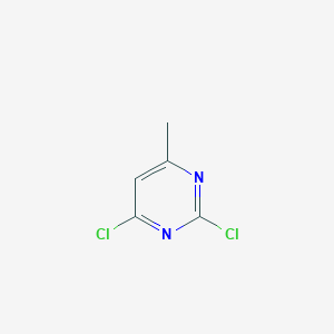 molecular formula C5H4Cl2N2 B020014 2,4-Dichloro-6-methylpyrimidine CAS No. 5424-21-5