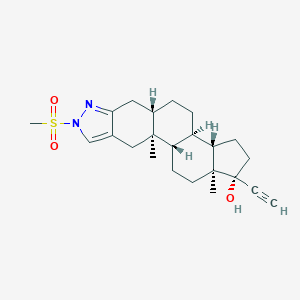 molecular formula C23H32N2O3S B020016 Zanoterone CAS No. 107000-34-0