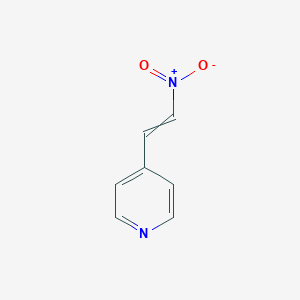molecular formula C7H6N2O2 B020022 (E)-4-(2-Nitrovinyl)pyridine CAS No. 100446-37-5