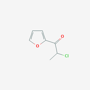 molecular formula C7H7ClO2 B020032 2-Chloro-1-(furan-2-yl)propan-1-one CAS No. 106430-52-8