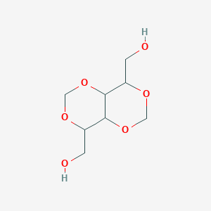 molecular formula C8H14O6 B020039 2,4:3,5-DI-O-METHYLENE-L-IDITOL CAS No. 5334-20-3