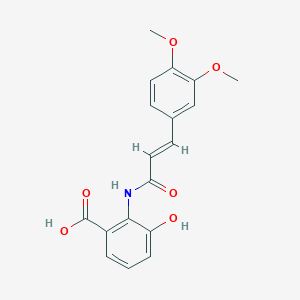 molecular formula C18H17NO6 B200538 3,4-DAA 