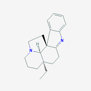 molecular formula C19H24N2 B020059 1,2-Didehydroaspidospermidine CAS No. 19751-76-9