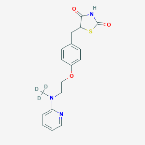molecular formula C18H19N3O3S B020082 Rosiglitazone-d3 CAS No. 1132641-22-5