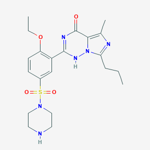 molecular formula C21H28N6O4S B020087 N-Desethylvardenafil CAS No. 448184-46-1