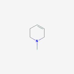 molecular formula C6H11N B020088 1-Methyl-1,2,3,6-tetrahydropyridine CAS No. 694-55-3