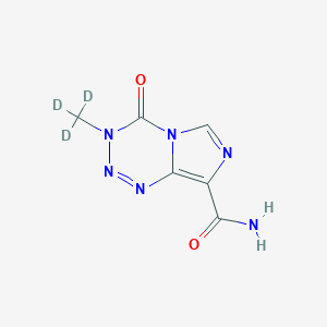 molecular formula C6H6N6O2 B020092 Temozolomide-d3 CAS No. 208107-14-6