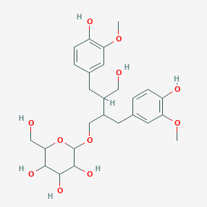 molecular formula C26H36O11 B200982 Secoisolariciresinol monoglucoside CAS No. 63320-67-2