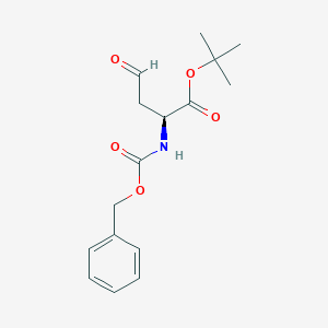 B020110 T-Butyl (2S)-2-[(benzyloxycarbonylamino)]-4-oxo-butyrate CAS No. 78553-60-3