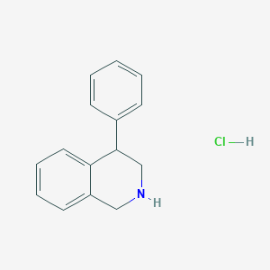 molecular formula C15H16ClN B020111 4-Phenyl-1,2,3,4-tetrahydroisoquinoline hydrochloride CAS No. 6109-35-9