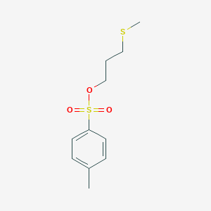 molecular formula C11H16O3S2 B020130 3-(甲硫基)丙基 4-甲苯磺酸酯 CAS No. 187722-18-5