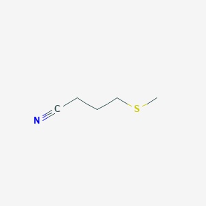 molecular formula C5H9NS B020131 Butanenitrile, 4-(methylthio)- CAS No. 59121-24-3