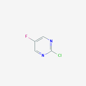 molecular formula C4H2ClFN2 B020137 2-Chloro-5-fluoropyrimidine CAS No. 62802-42-0