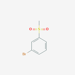 molecular formula C7H7BrO2S B020138 1-溴-3-(甲磺酰基)苯 CAS No. 34896-80-5
