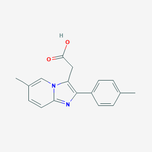 molecular formula C17H16N2O2 B020149 Zolpidic acid CAS No. 189005-44-5