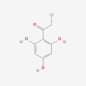 molecular formula C8H7ClO4 B020168 2-Chloro-1-(2,4,6-trihydroxyphenyl)ethanone CAS No. 110865-03-7